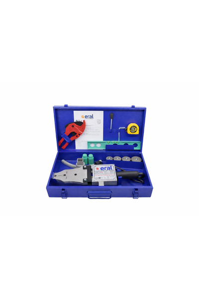 Eral PPRC Boru Kaynak Makinesi Seti 1500 Watt Çift Rezistans 20-25-32-40 mm P...