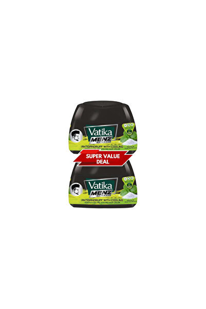 Vatika Naturals كريم تصفيف الشعر مينز المضاد للقشرة للرجال من فاتيكا غني بالم...