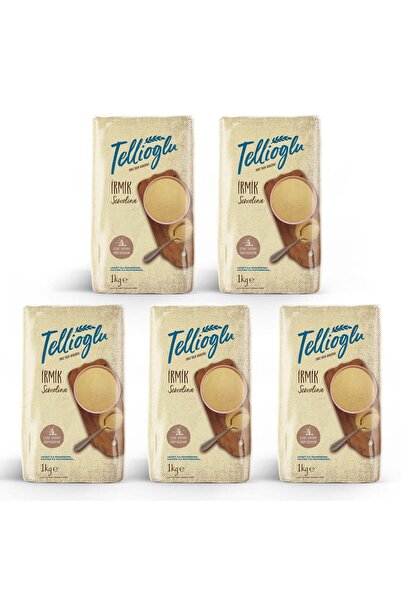 tellioğlu İrmik Semolina 1 Kg x 5 Adet
