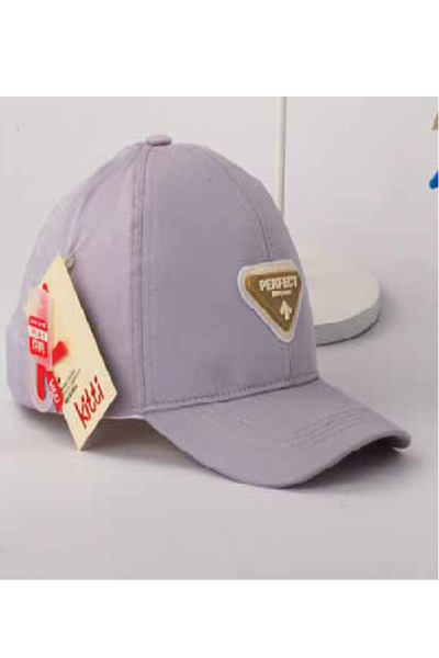 Kitti قبعة للأولاد من عمر 5-8 سنوات مع ملصق ثلاثي الأبعاد