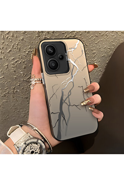 SLIMFELT Redmi Note 13 Pro Plus+ 5G Uyumlu Yüksek Kaliteli Yıldırım Kılıf, Şı...