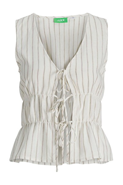 Jack & Jones Γυναικείο αμάνικο τοπ με λαιμόκοψη V - Almira