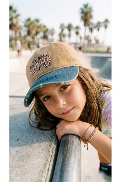 LAGRANZE Brooklyn Vintage Washed Girls' Hat |   Adjustable, Cotton Baseball C...
