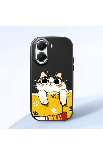ucuc Poco X7 Pro Uyumlu Darbe Emici Kamera Korumalı Siyah Silikon Kılıf
