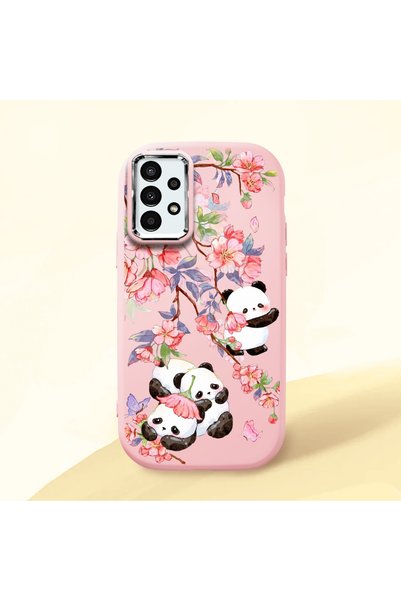 ucuc Pink Silicone Case with Shock-Absorbing Camera Protections Compatible wi...