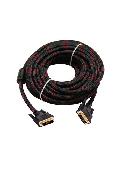 KEEPRO Dvi 24+1Male Male Braided Cable Dvi D 1080P Image Cable 5m
