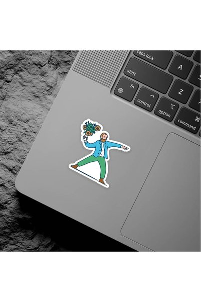 The Sticker Story. Flower Warrior Sticker