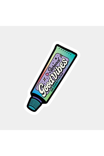 The Sticker Story. Custom Toothpaste Sticker