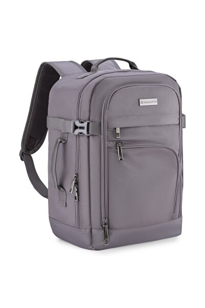 zagatto Σακίδιο πλάτης για αεροπορικά ταξίδια, γραφίτης, χειραποσκευή 40×30×2...