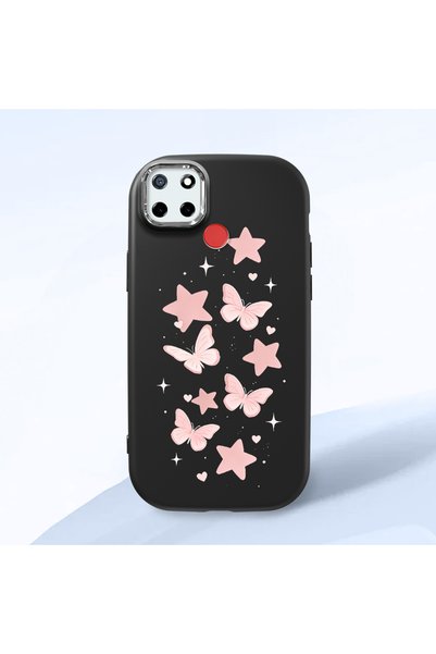 ucuc Black Silicone Case Compatible with Realme C25/C25S with Shock-Absorbing...