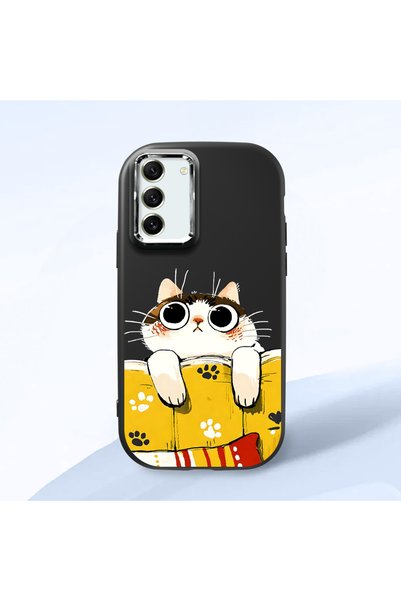 ucuc Black Silicone Case Compatible with Samsung Galaxy S21 Fe with Shock-Abs...