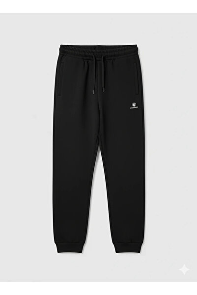 lumberjack 102240016 CT107 5PR Μαύρο αγορίστικο παντελόνι φόρμας Jogger