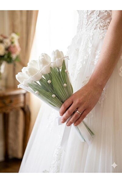 BALCI Gelin Çiçeği Ve Damat Yaka Çiçeği 4546