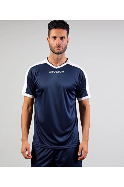 Givova Tricou sport unisex Revolution, Bleumarin / Alb