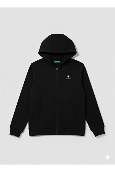lumberjack 102240010 SN72 FZ Μαύρο φούτερ με φερμουάρ για αγόρια