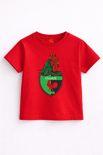 Rabona Fashion Denizli Force – Rooster Figure Children's T-Shirt