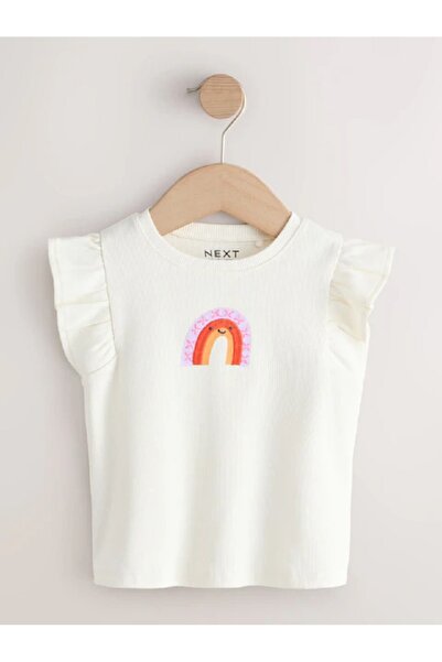Next Baby Rainbow Patterned T-Shirts 5 Pack