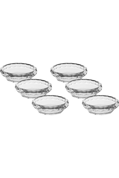 Alsaif Gallery Serving Dish Set Glass Alsaif Gallery, 7x7x2.5 cm, 6 pieces, R...