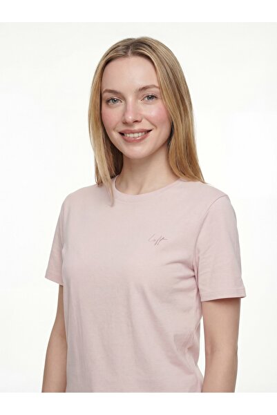 Loft Γυναικείο μπλουζάκι Regular Fit με μανίκια