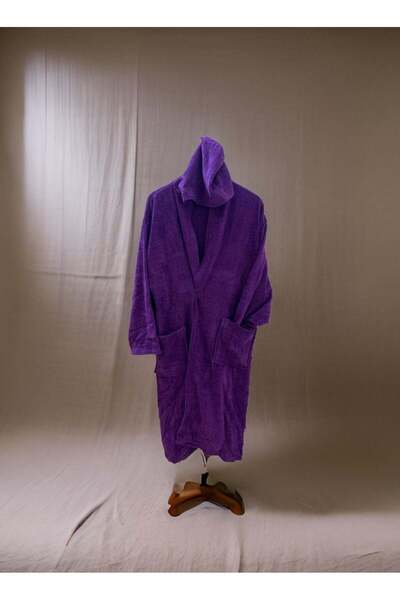 Baltic Linen Premium 100% Cotton Velour Bathrobe Unisex - Soft Plush, Absorbe...