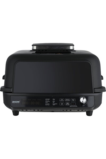 Edison Air Fryer and Grill, 1750W, 6.5L, Digital, TM65-APS01E - Black