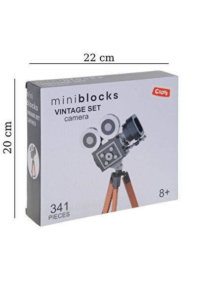 KESKİN SOUND Camera Building Blocks 341 Pieces