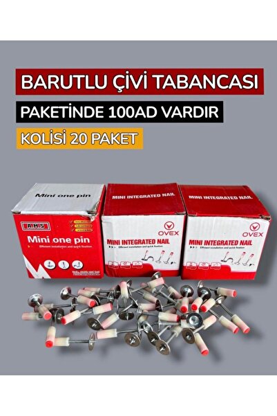 İHA Barutu çivi 100 adet