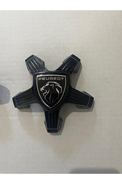 GÖKASAUTO Peugeot Jant Göbeği Ahtapot 5 Bijon Sıyah 1 ADET (308 408 508 3008 ...