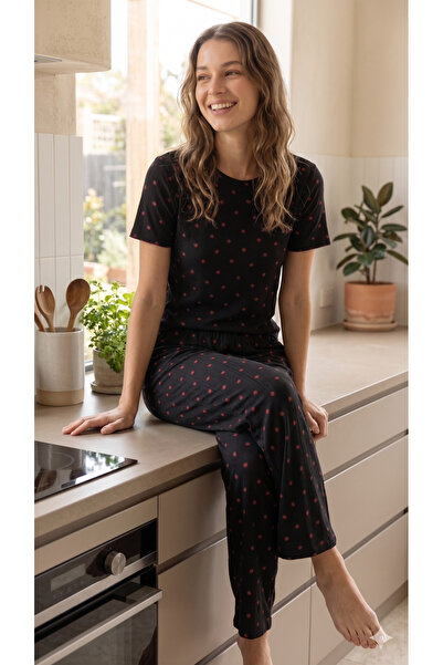 sleeproom ΓΥΝΑΙΚΕΙΟ ΣΕΤ ΠΙΤΖΑΜΑΣ ΜΕ ΛΟΥΡΑΚΙ ΣΤΗΝ ΛΑΙΜΟΥΡΑ ΚΑΙ ΚΟΥΜΠΙΑ ΣΕ ΣΧΗΜ...