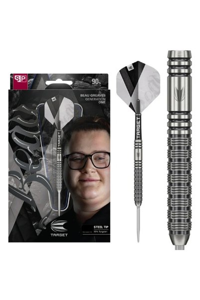 Target Beau Greaves G1 % 90 Tungsten SP Çelik Uçlu Dart Oku