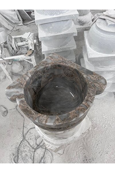 Lotos Mermer kurna ,ateş gri hamam kurnası ,banyo kurnası