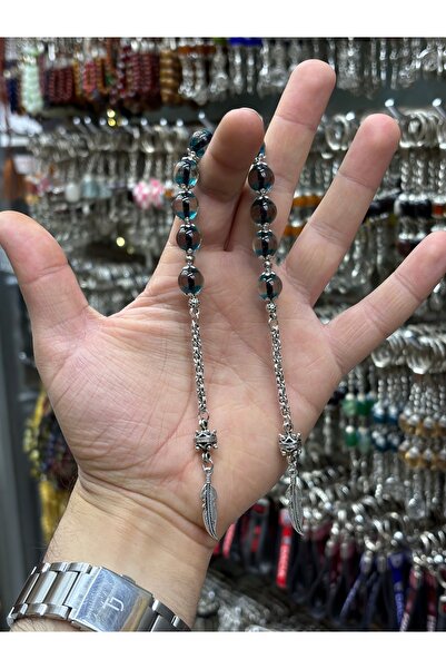 tesbihciniz سبحة زازا من العنبر المقطوع على شكل كرة