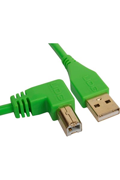 UDG U95004GR Cable USB 2.0 (A-B) - High-speed Audio Optimized USB 2.0 A-Male to B-Male cable, Green,