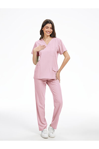 OEM Γυναικεία ιατρική στολή, μπλούζα και παντελόνι, στενή γραμμή, Giorno Donn...