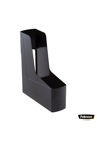 Fellowes Suport vertical din plastic pentru documente, culoare neagră, pentru...