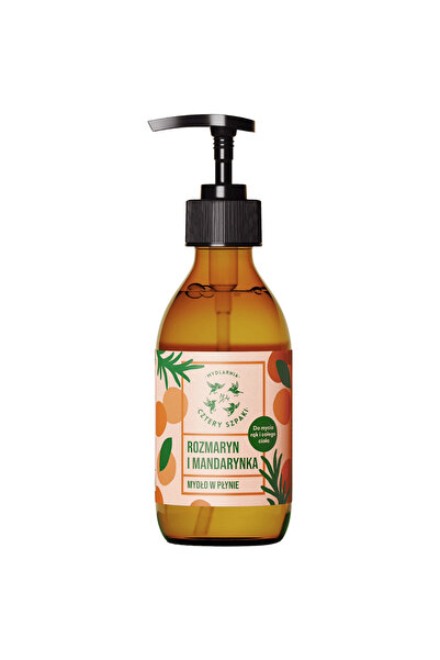 CZTERY SZPAKI FOUR STARLINGS - Rosemary Mandarin Liquid Soap, 300ml