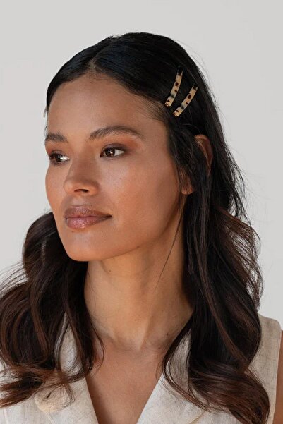 New Obsessions مشبك سلكي رفيع بنمط صدفة السلحفاة