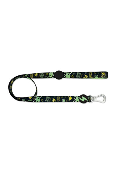 DASHI Lesă pentru câini model GAMER, 1,5 cm*120 cm