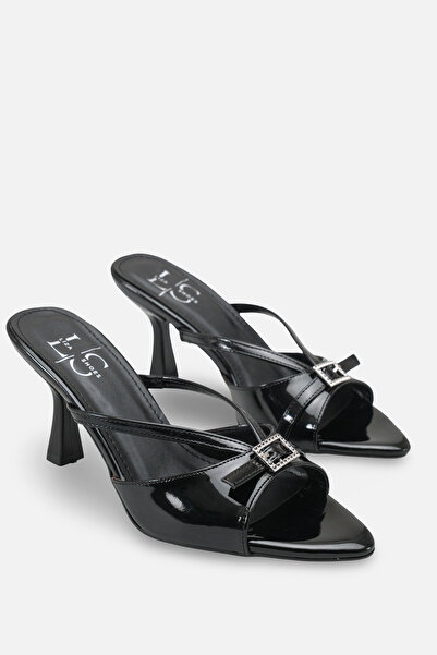 Liza Shoes صندل SEMA للنساء بكعب عالي ومشبك أمامي A006-K1902