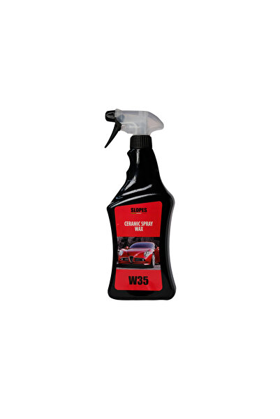 slopes W35 Ceramic Spray Wax Seramik İçerikli Hızlı Cila 750ml.