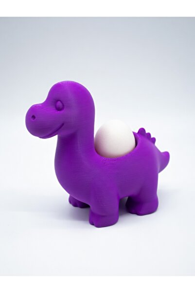 MYCRAFT3D Sevimli Dinozor Yumurta Tutucu Dekoratif Mutfak Aksesuarı Kahvaltıl...