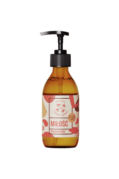 CZTERY SZPAKI FOUR STARLINGS - Săpun lichid Love, 300ml