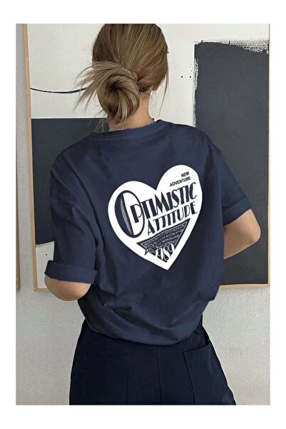 ZİYMO ΟΠΤΙΜΙΣΤΙΚΟ ΜΠΛΟΥΖΑΚΙ ΜΕ ΣΤΑΜΠΑ ΚΑΡΔΙΑΣ ΣΤΗΝ ΠΛΑΤΗ