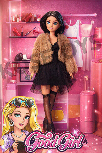 kosetoys Moda Sever Kız Model Bebek 29 cm uzunlugunda Kaliteli Bebek