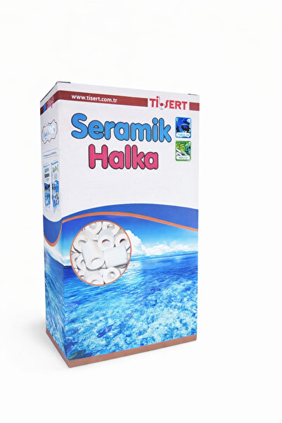 Kotenart Ti-Sert Seramik Halka Akvaryum Filtre Malzemesi 350 gr Biyolojik Fil...