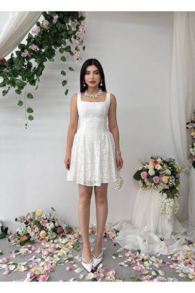 conconmoda Dantel Kadın Tasarım Mezuniyet Tasarım Queen Elbise