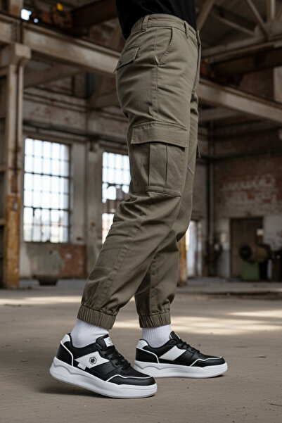 lumberjack FT-1273 Μαύρα και λευκά γυναικεία άνετα καθημερινά αθλητικά παπούτσια