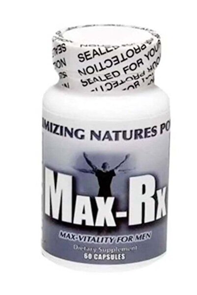 Max RX كبسولات ماكس-آر إكس للرجال 60 حبة