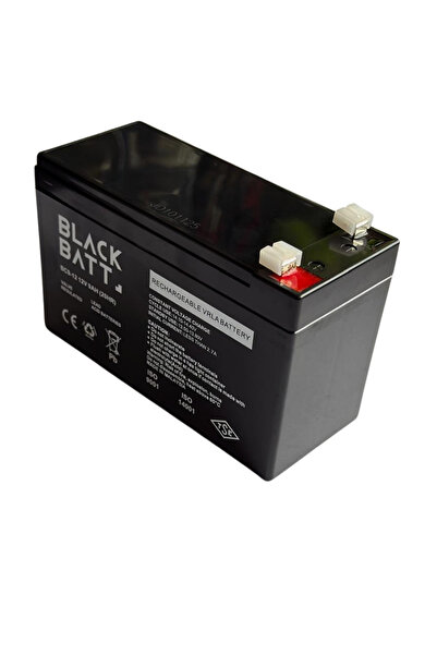 BLACK BATT Şarjlı İlaçlama Aküsü 12V - 9ah - 1.Kalite (oyuncak araba - ilaçla...