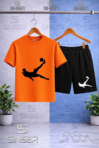 SS SİNSER Παιδικό ROVASATA ADAM SYH Μπλουζάκι με στάμπα και λαιμόκοψη ποδηλάτ...